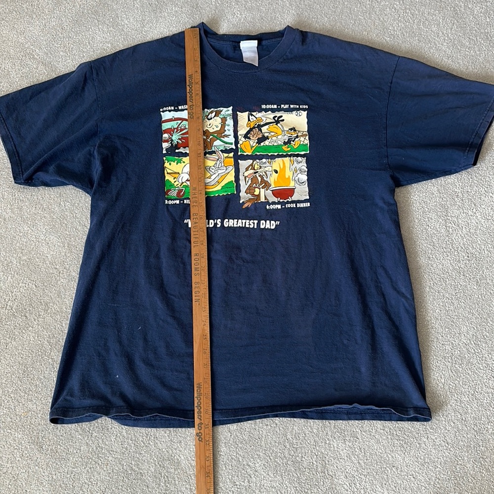 Men’s Vintage Warner Bros Short Sleeve Tee sz XXL